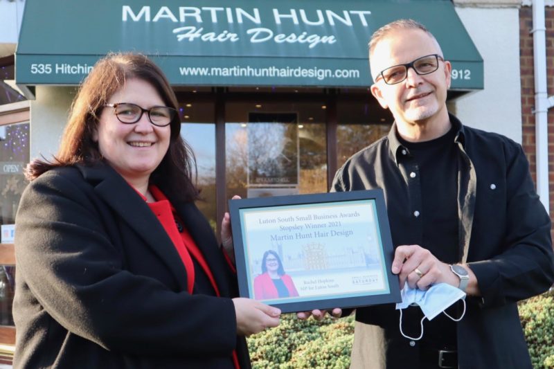 Stopsley Winner - Martin Hunt Hair Design