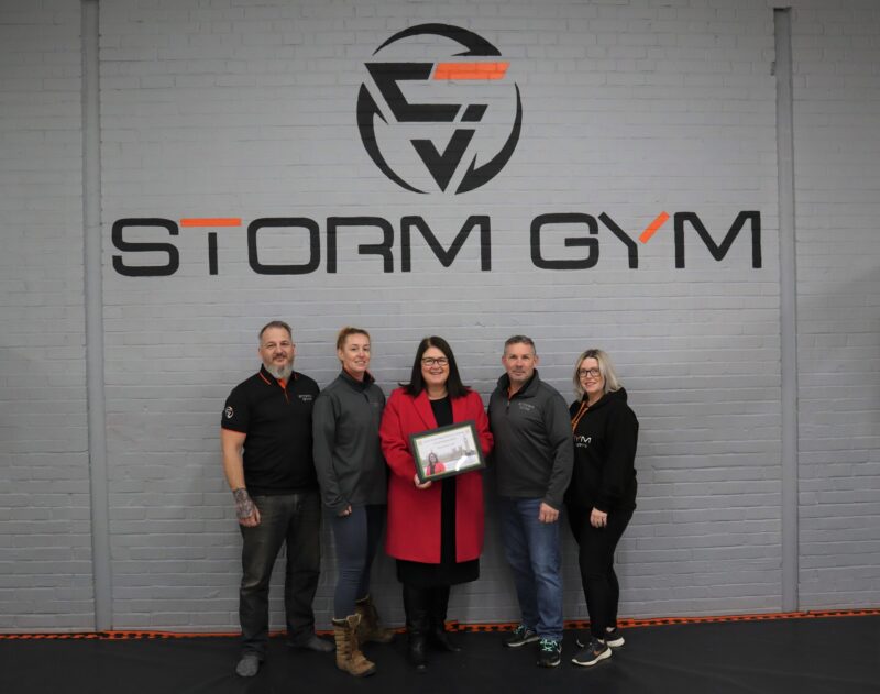 Rachel with Storm Gym