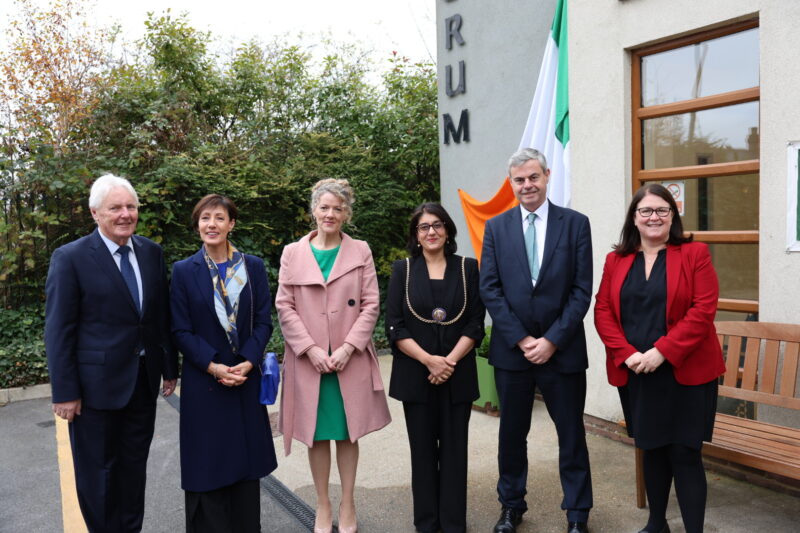 Rachel Hopkins MP at Luton Irish Forum brunch with Irish Ambassador Martin Fraser, Mayor Cllr Tahmina Saleem